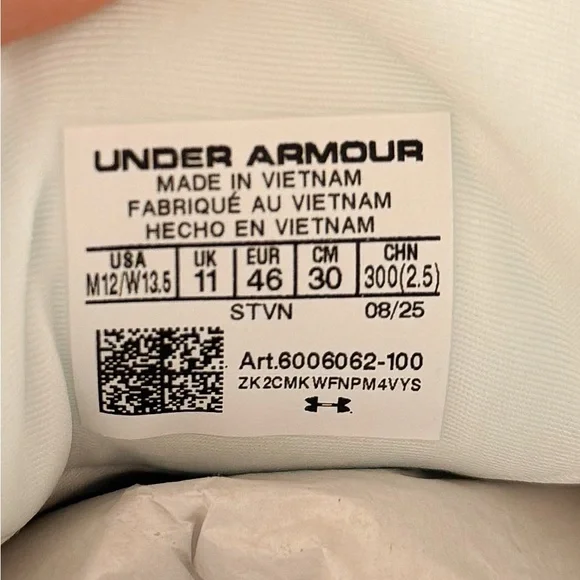 UNDER ARMOUR UA HOVR NOVA SLIPSPEED UNISEX SIZE M12/W13.5 NWB - Picture 5 of 7